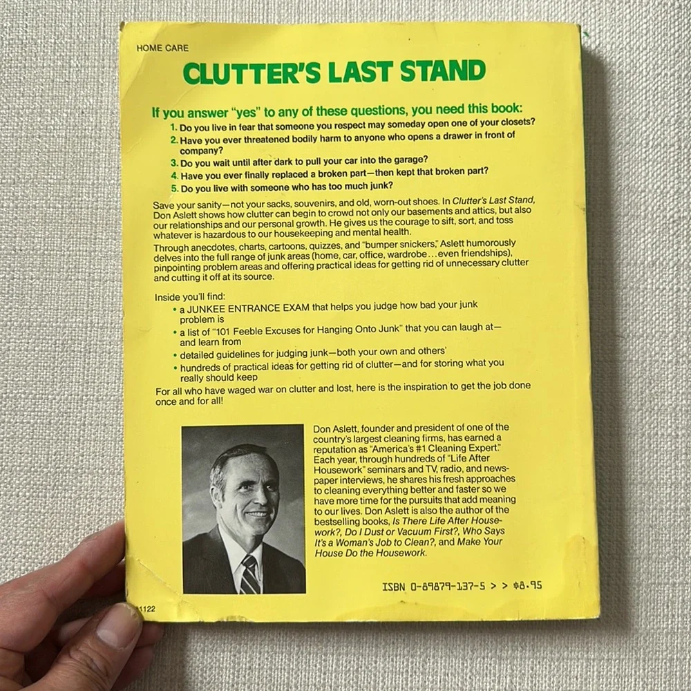 Clutter’s Last Stand book used but still usable. - Picture 3 of 3